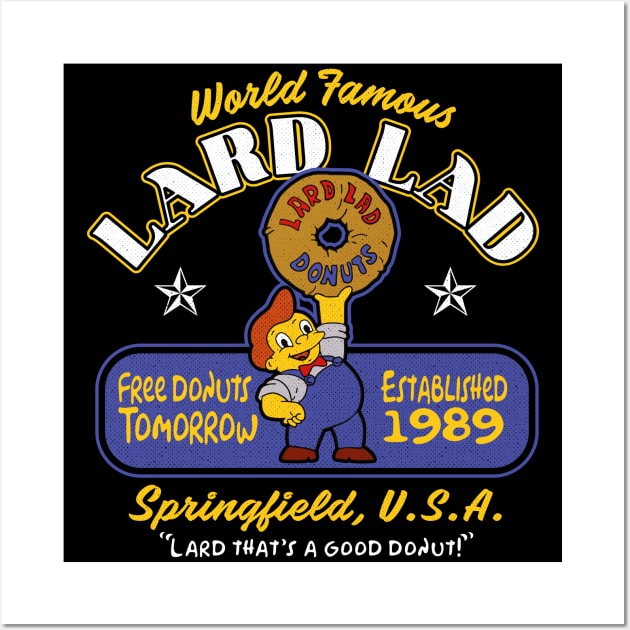 Lard That's A Good Donut Wall Art by Alema Art